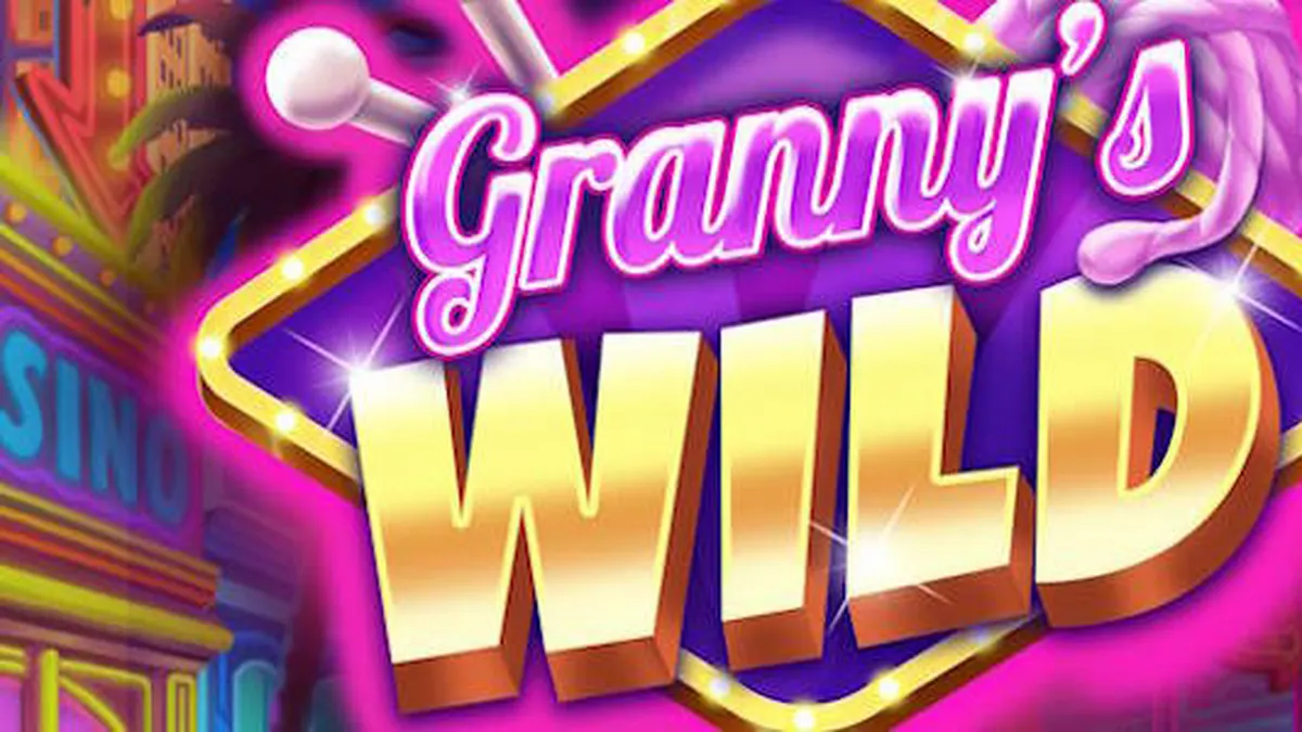 Tampilan visual karakter nenek yang ceria dalam permainan slot Granny’s Wild