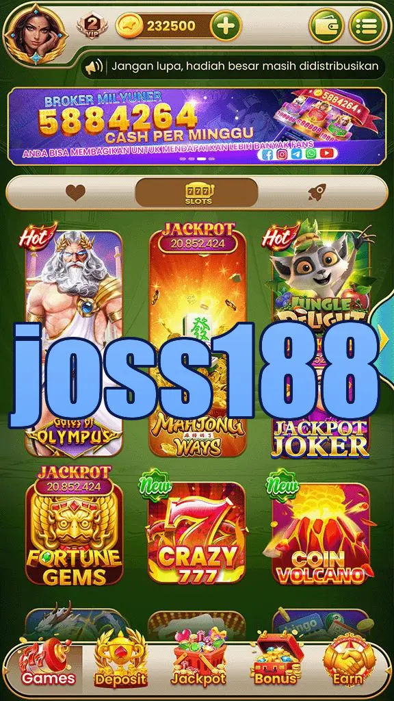 joss188 Masuk
